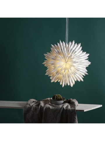 STAR Trading Papierstern "Ice" in Weiß - Ø 50 cm