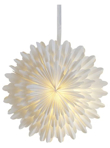 STAR Trading Gwiazda papierowa "Snow" w kolorze białym - Ø 50 cm