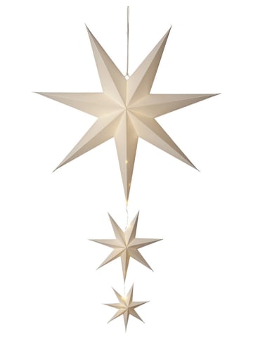 STAR Trading Łańcuch świetlny LED "Cassie" w kolorze kremowym - 130 x 80 cm