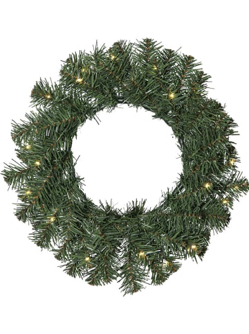 STAR Trading Ledkerstkrans "Dalbo" groen - Ø 40 cm