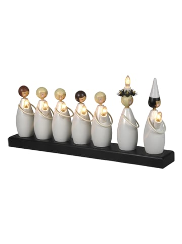 STAR Trading Lampa dekoracyjna w kolorze białym - 48 x 22 x 7 cm