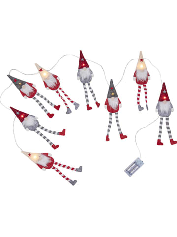 STAR Trading Ledlichtketting "Alf" rood/wit - (L)140 cm