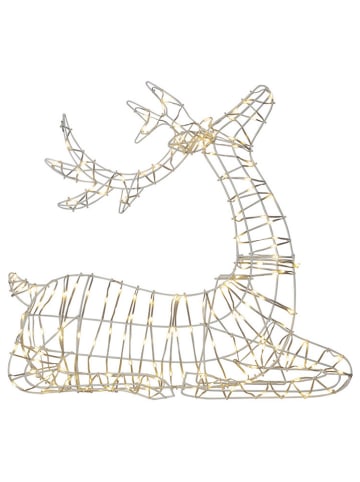 STAR Trading Figurka dekoracyjna LED "Atja" w kolorze ciepłej bieli - 92 x 64 cm