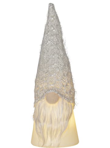 STAR Trading Figurka dekoracyjna LED "Joylight" w kolorze białym - 6,5 x 18 cm