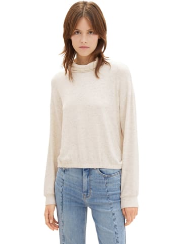 Tom Tailor Longsleeve in Creme