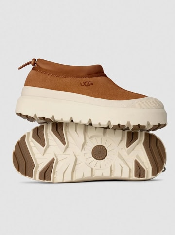 UGG Leren instappers "Tasman Weather" lichtbruin/crème
