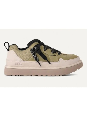 UGG Leren sneakers "Lowmel" beige/groen