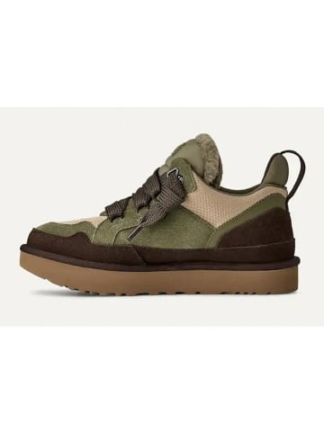 UGG Leren sneakers "Lowmel" kaki/bruin