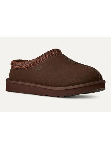 UGG Leder-Hausschuhe "Tasman II" in Braun