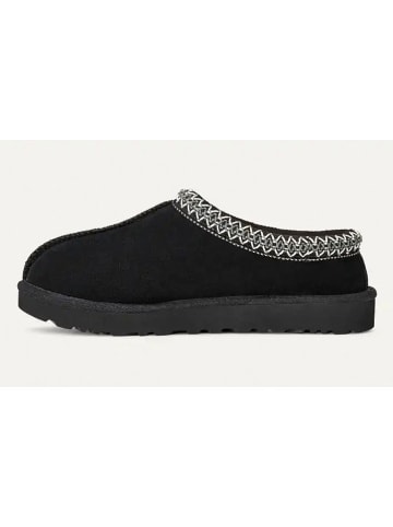 UGG Skórzane kapcie "Tasman II" w kolorze czarnym
