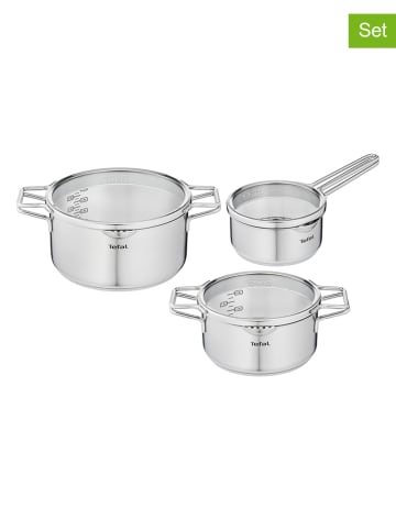 Tefal 6-delige roestvrijstalen kookgereiset "Nordica"