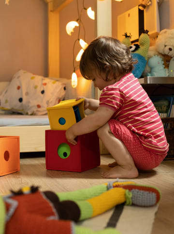 Goki Stapelkubussen "Regenboog" - vanaf 12 maanden