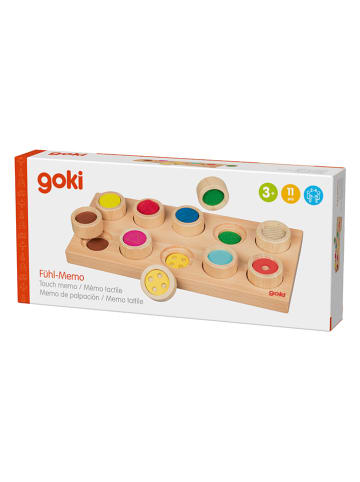 Goki Memoryspel "Gevoelige oppervlakken" - vanaf 3 jaar