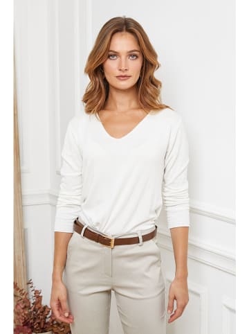 Joséfine Wollpullover "Abi" in Weiß