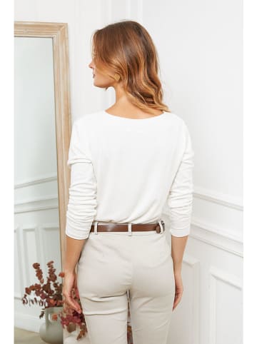 Joséfine Wollpullover "Abi" in Weiß