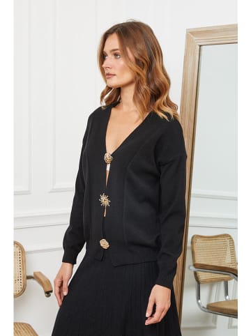 Joséfine Kardigan "Alabess" w kolorze czarnym