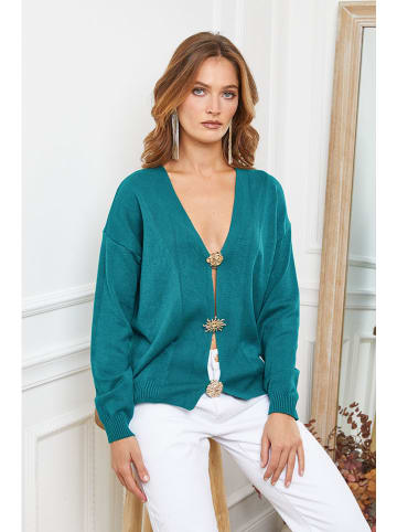 Joséfine Vest "Alabess" turquoise