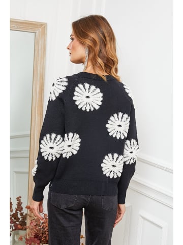 Joséfine Trui "Banshee" zwart/wit