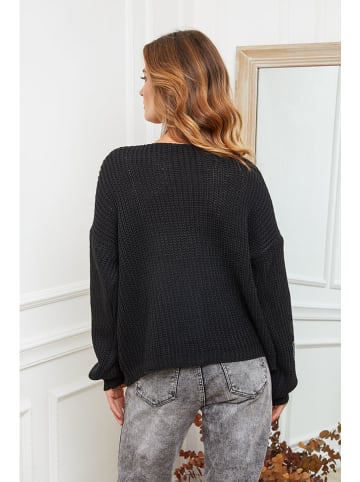 Joséfine Cardigan "Beegees" in Schwarz