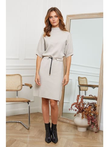 Joséfine Gebreide jurk "Beka" beige