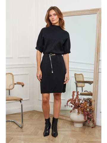 Joséfine Strickkleid "Beka" in Schwarz