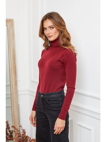 Joséfine Rollkragenpullover "Buviol" in Bordeaux