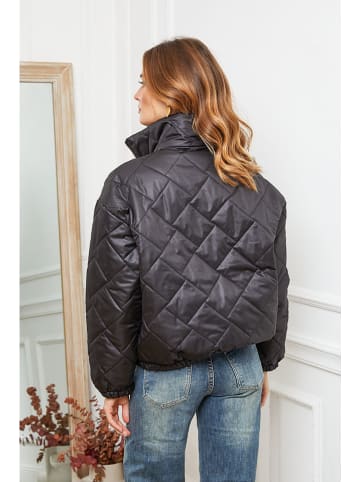 Joséfine Kurtka pikowana "Demi" w kolorze czarnym