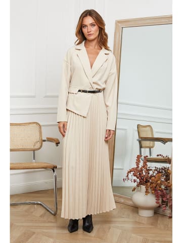 Joséfine Sukienka "Jaune" w kolorze kremowym