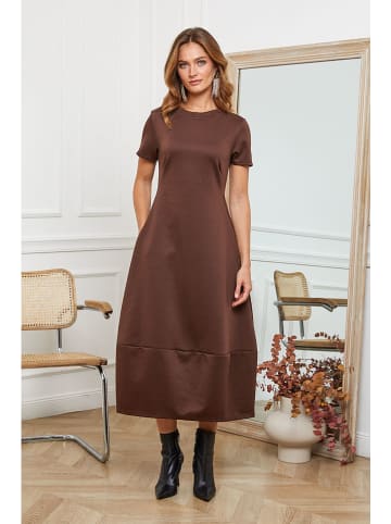 Joséfine Kleid "Lioris" in Braun