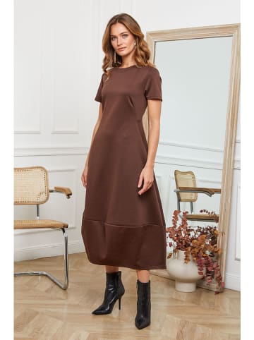 Joséfine Kleid "Lioris" in Braun