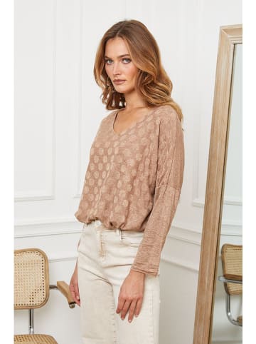Joséfine Wollen trui "Lolita" camel