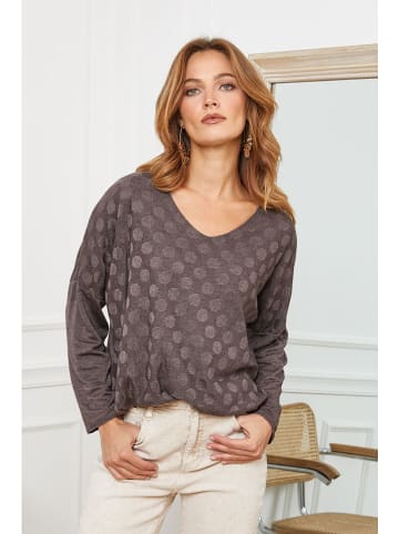 Joséfine Wollpullover "Lolita" in Braun