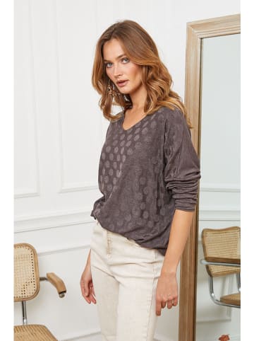 Joséfine Wollpullover "Lolita" in Braun