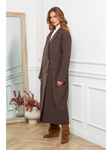 Joséfine Tussenmantel "Olam" bruin