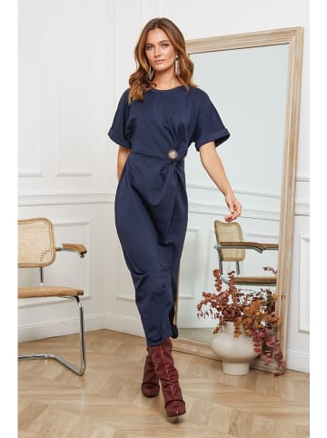 Joséfine Sukienka "Orgeval" w kolorze granatowym