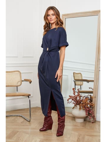 Joséfine Sukienka "Orgeval" w kolorze granatowym