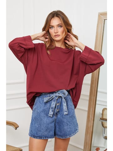 Joséfine Longsleeve "Paladium" in Bordeaux
