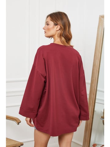 Joséfine Longsleeve "Paladium" bordeaux