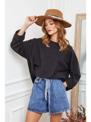 Joséfine Longsleeve "Paladium" in Schwarz