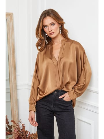 Joséfine Bluse "Patrick" in Camel