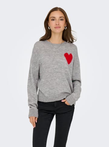 JDY Pullover in Grau
