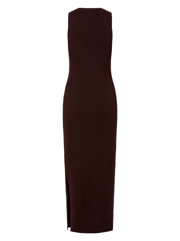 Pieces Gebreide jurk rood