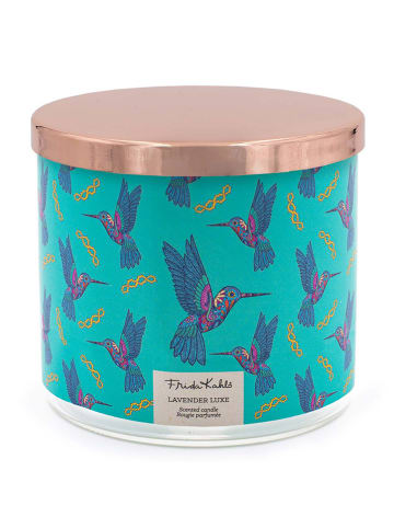 Frida Kahlo Duftkerze ''Lavender Luxe'' in Türkis - 400 g