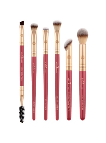 Luvia Cosmetics 13-częściowy zestaw "Prime Vegan Anniversary" w kolorze różowym