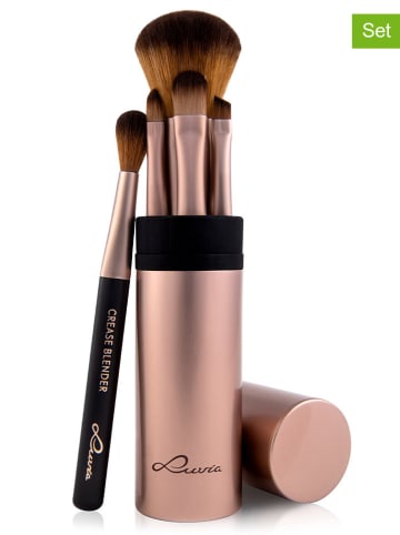 Luvia Cosmetics 6-częściowy zestaw "Cappuccino" w kolorze zlotym