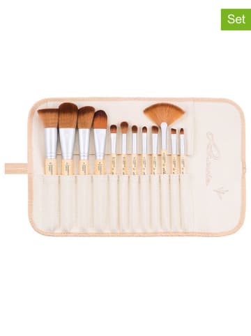 Luvia Cosmetics 13-częściowy zestaw "Bamboos Root" w kolorze jasnobrązowym