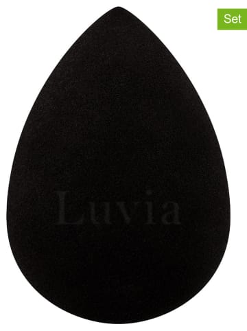 Luvia Cosmetics 2-delige set: make-upsponzen "Classic" zwart