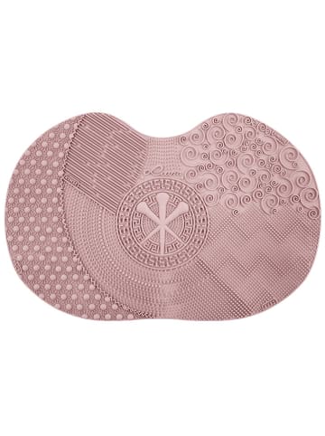 Luvia Cosmetics Mata w kolorze jasnoróżowym do czyszczenia pędzli