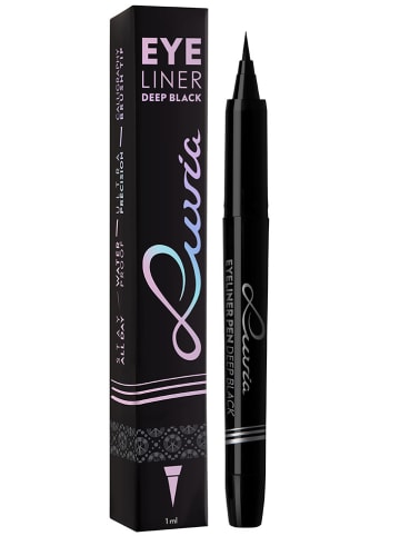 Luvia Cosmetics Eyeliner "Deep Black", 1 ml