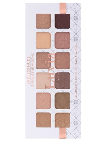 Luvia Cosmetics Lidschatten-Palette "Endless Nude Shades", 14,4 g